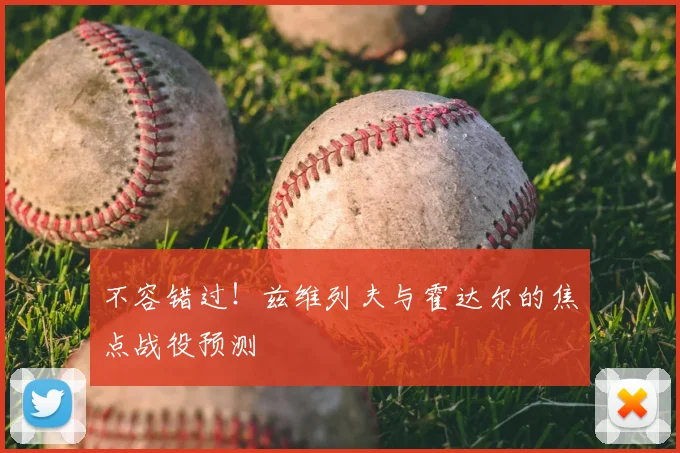 不容错过！兹维列夫与霍达尔的焦点战役预测